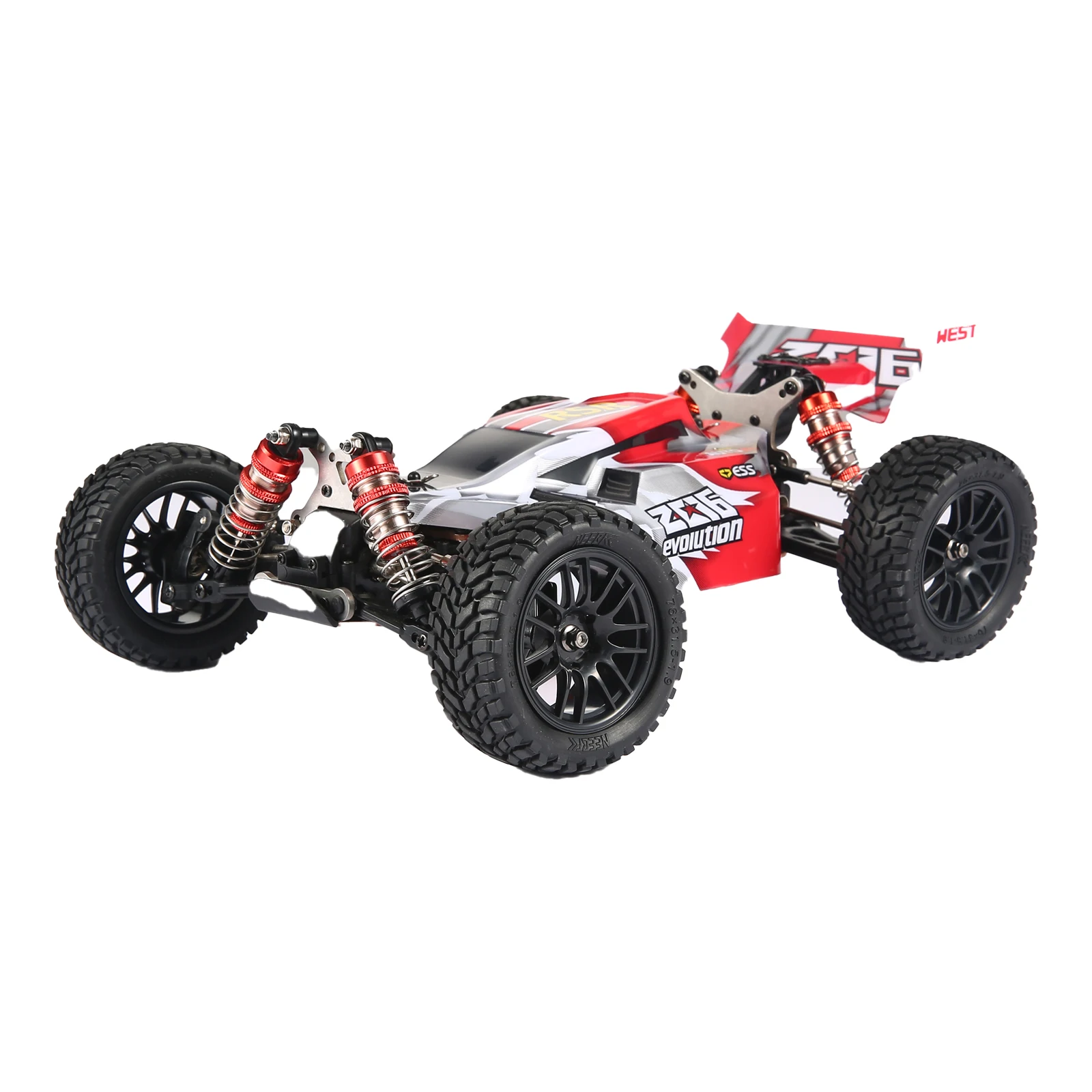 4PCS NEEBRC 75mm 1.9 inch 1/10 RC Car Rubber Tyre Wheel Tire Hex