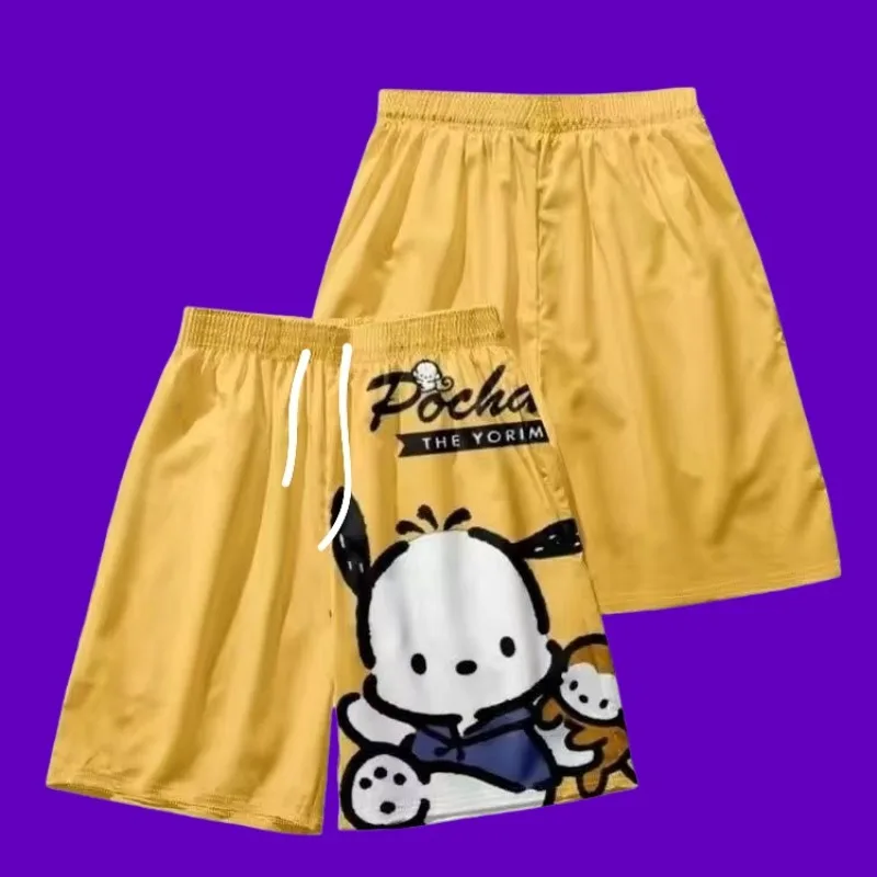 

MOTO-Summer Adult Casual Shorts: Pochacco Print, Cute & Stylish