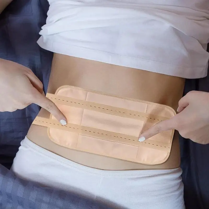 Castor Oil Pack Wrap Reusable Organic Castor Oil Pack For Liver Detox Insomnia Adjustable Elastic Strap Machine Washable pack