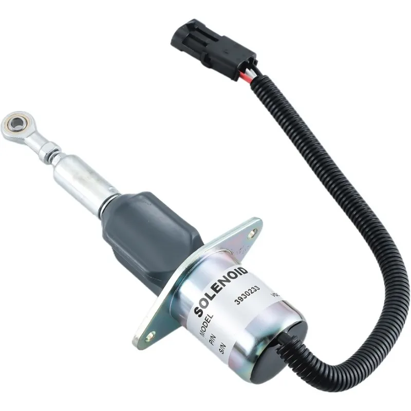 

3930233 Fuel Shut Off Solenoid SA-4335-12 3923680 for Cummins Engine 6BT 5.9L & 6CT 8.3L Komatsu PC300-7 Case 12VDC