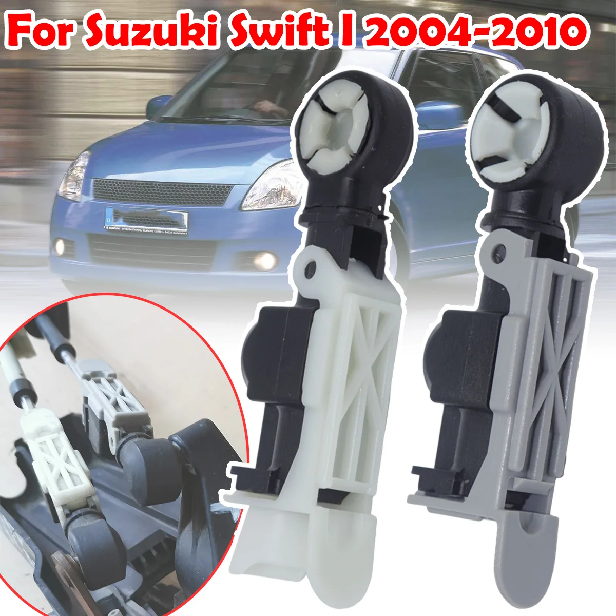 

MT Shift Linkage Lever Cable Bowden Catch For Suzuki Swift I 2004-2010 Terminal Selection Gearbox Cable Stop Support Accessories