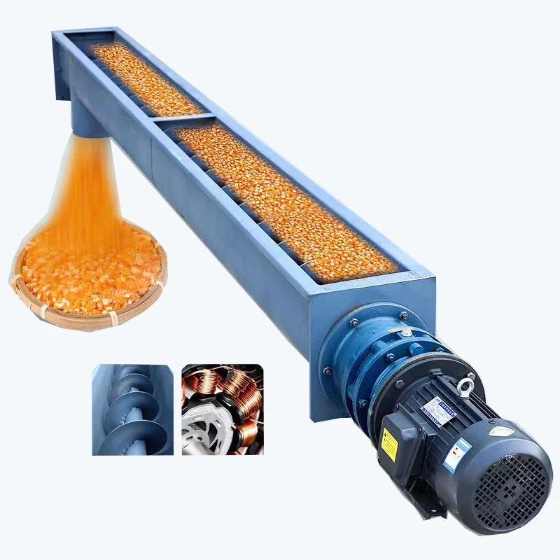 

Elevator Spiral All Kinds of Powder Materials Screw Conveyor for Sale Inclined Auger Screw Feeder Conveyor