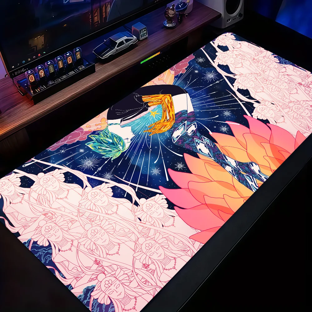 Land of the L-Lustrous Mouse Pad Non-slip Thickened MousePad Large Writing Lockedge Office Student Gaming Cushion