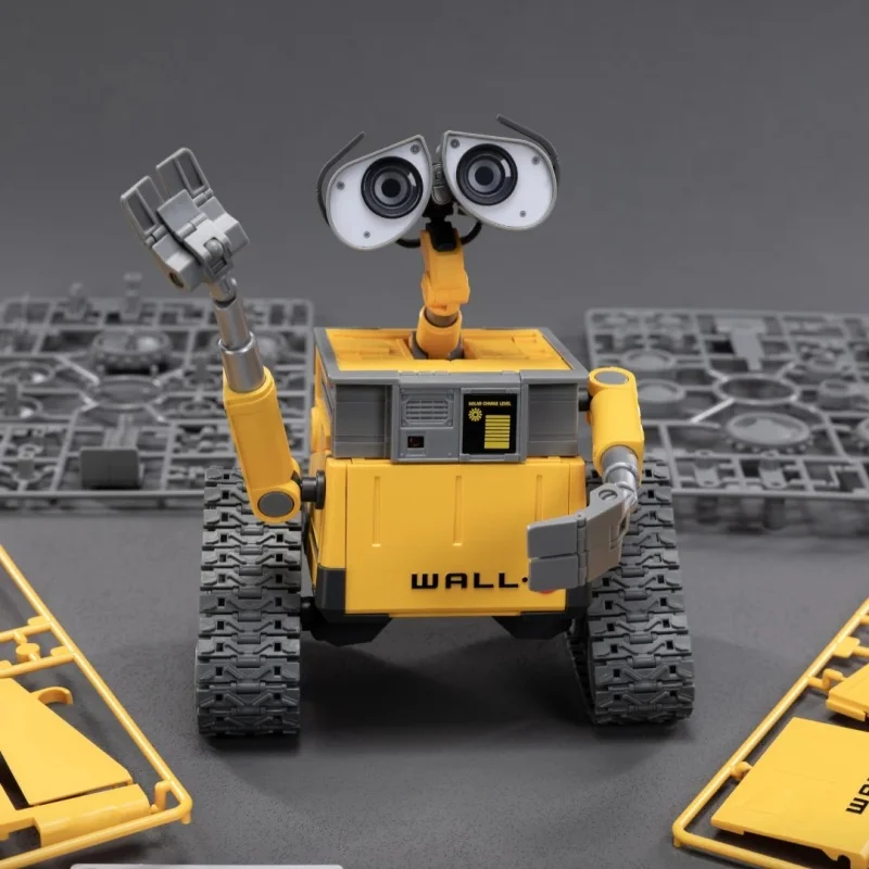 POP MART Wall-E Assembly Model Wall-E Robot  Assembly Anime Action Figure Model Desktop Toy