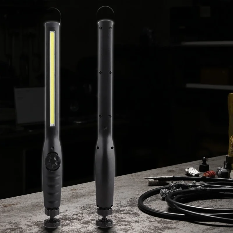 1/2/4PC COB 懐中電灯磁気ワークライト USB 充電式トーチフックポータブルランタン検査ライトキャンプ車修理ランプ