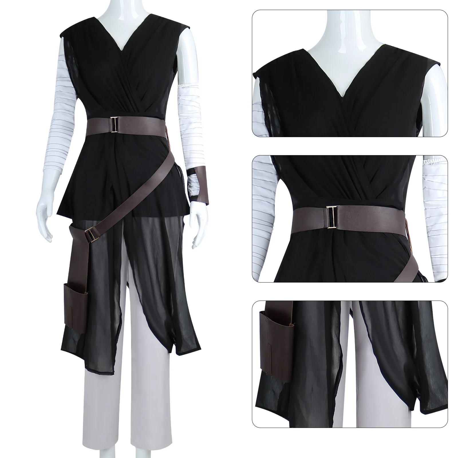 

Косплей Джедай Рей костюм Хэллоуин аниме персонаж ролевая игра