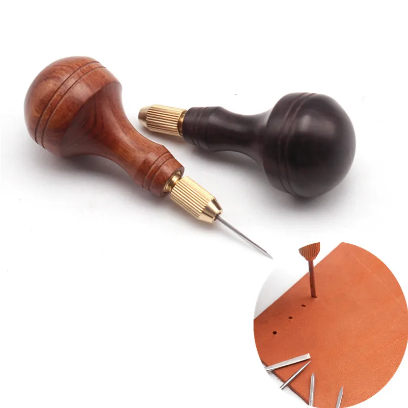 Leather Stitching Awl, Diamond Shape Craft Tool, Hand Sewing Awl, DIY Stitcher Taper, 1Pc