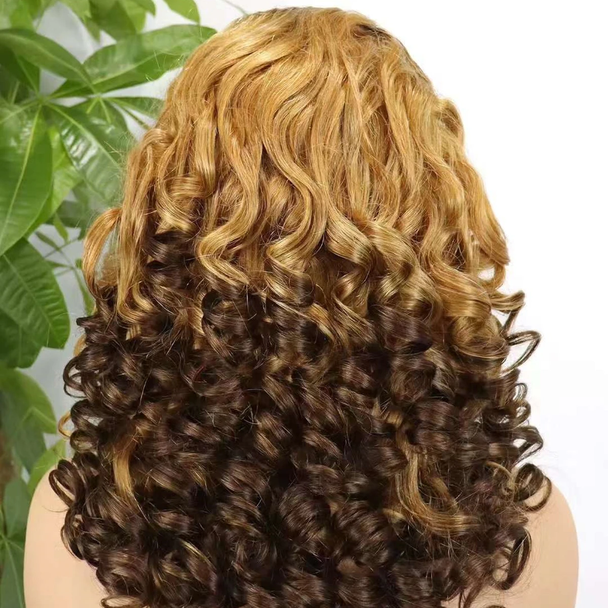 Perruque Lace Wig Remy naturelle ondulée, cheveux humains, 13x4, 4T30T4 document adt, densité 250%