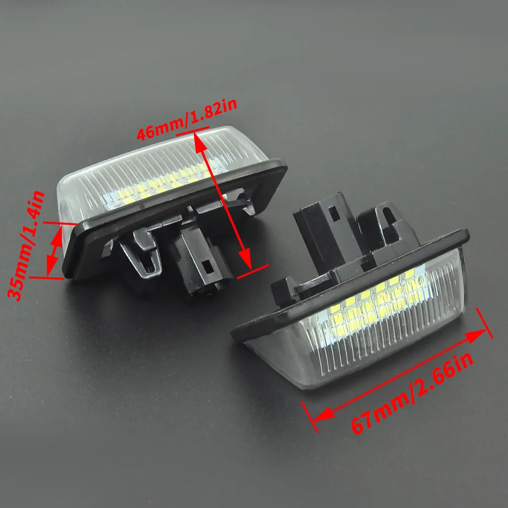 لتويوتا كراون أتمنى Estima لوحة ترخيص ضوء LED مجموعة ضوء لوحة الترخيص #3