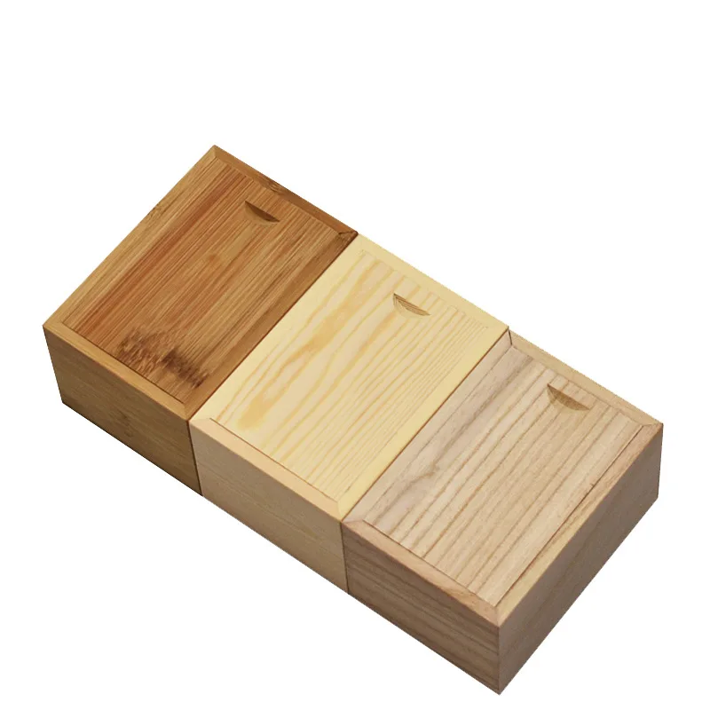 Tung Wood Pine Wood Bamboo Storage Packaging Display Gifts Wedding Candy Ancient Coins Collection Pull Out Lid Box Wholesale