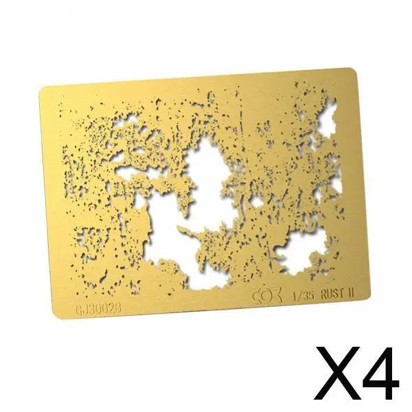 

Многоразовый трафарет из латуни для моделирования, покраски и распыления, для масштабных моделей и рукоделия