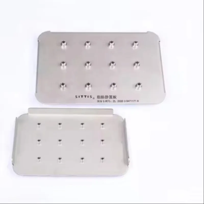 Injection Syringe Test Tube Stand Fat Settling Stand Surgical Instrument Detachable Settling Plate Vertical Fat Plate