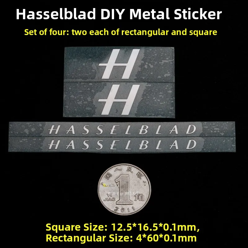 

Металлические наклейки для камеры Hassed DIY, подходят для мобильной фотографии, декоративные наклейки для телефонов