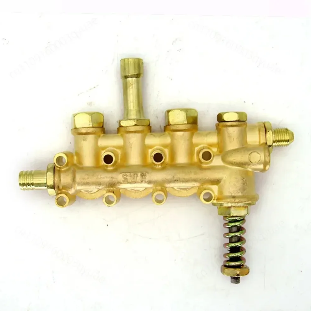 High Pressure Washer Pump Head 380 Copper Block Air Chamber Replacement Parts