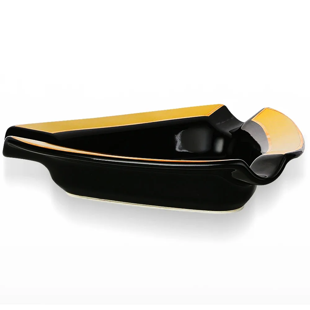 Large Ceramic Cigar Ashtray Home Round Living Room Creative Cigar Holder Stand Cenicero For Cigar Tobacco Cigarette Ashtrays