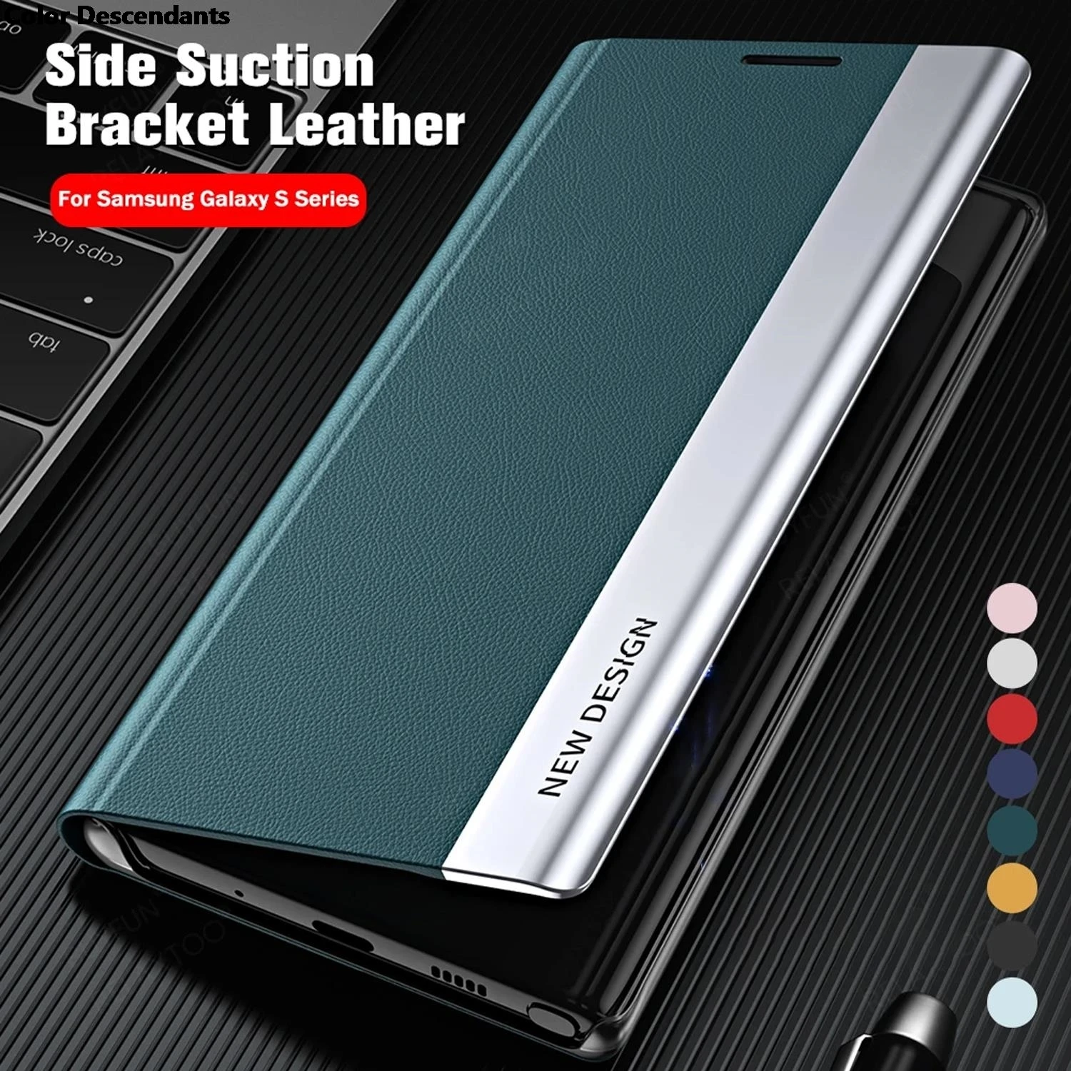 For Xiaomi Redmi Note 13 Pro Plus Case Book Style Electroplated Leather Flip Magnetic Stand Cover On Redmi Note 13Pro+ 13Plus