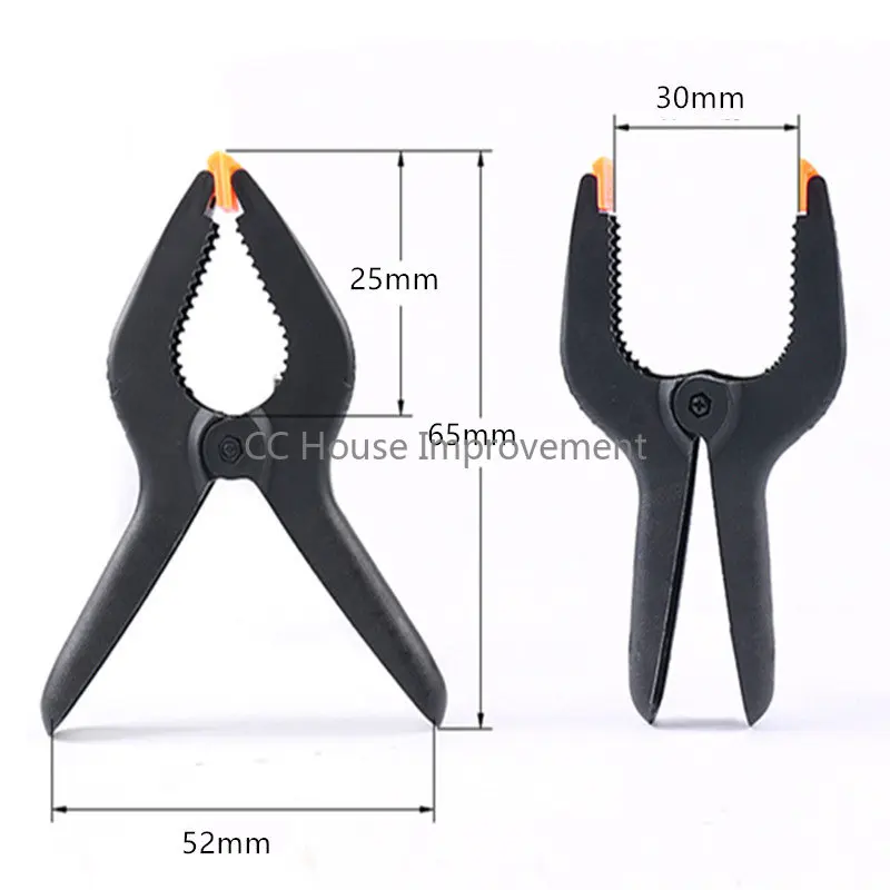 5 Stks/set Handgereedschap Hard Plastic Lente Clip Houtbewerking Diy Model Maken Bonding Grip 2 ''Toggle Klemmen Clips Levert