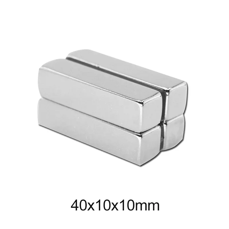 40x10x10 Block Super Strong Magnetic Magnets 40mm*10mm For Home Refrigerator,Office,DIY 40x10x10mm Quadrate Big 40*10*10 mm