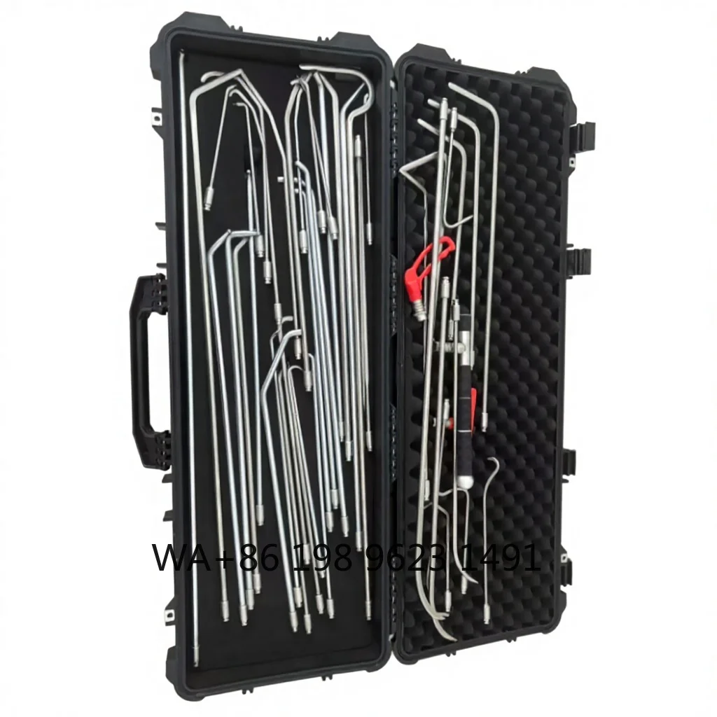 Upgraded PDR Dent RepairSet, Special Shaped Hook and Quick Release Rod Kit, ProfessionalBody Dent Removal for Car Repair