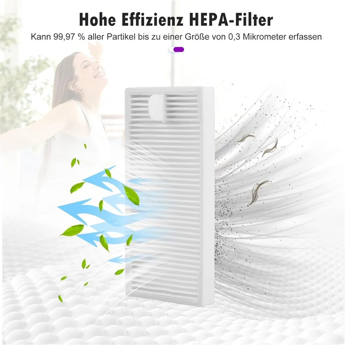 T27C For Eureka E10s Robot Vacuum Cleaner Main Side Brush Hepa Filter Mop Cloth Replacement Parts Accessories