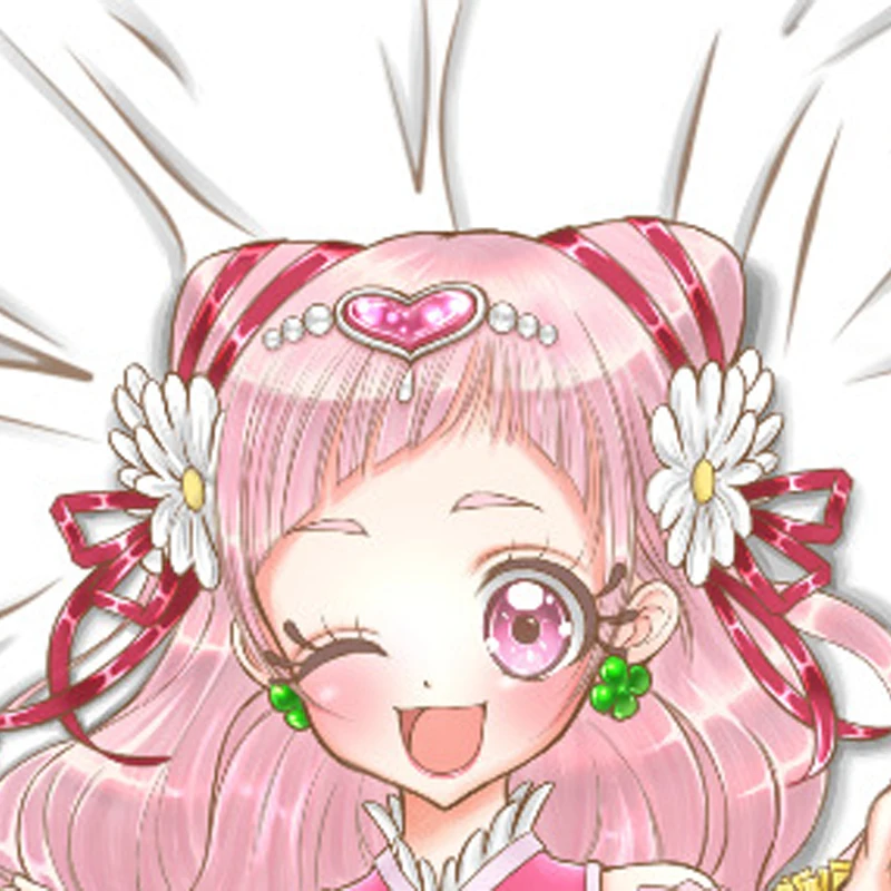

Dakimakura Anime Pillow Cover Hana Nono Double Sided Print 2Way Cushion Cover Xmas Gifts