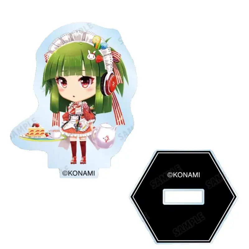 Music Game Beatmania IIDX 32 Pinky Crush Shirow Q-style Human-shaped Acrylic Stand Model Plate Keychains Desk Decor