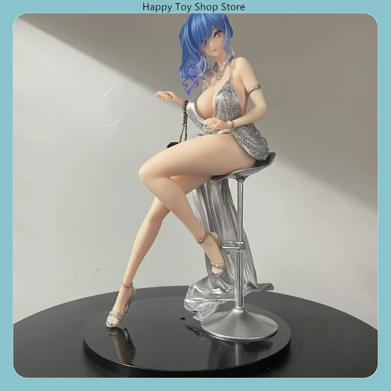  فستان سهرة من Azur Lane St. Louis Ver. 28 سنتيمتر يجلس تشكل أنيمي الشكل تمثال سطح المكتب الديكور هدية #6