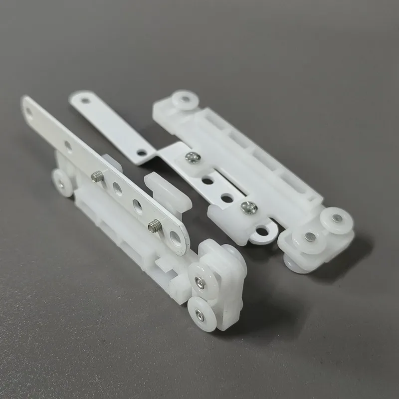 Pista de cortina de alta calidad, dispositivo de cierre transversal de riel cuadrado de coche liso a prueba de fugas, polea cruzada eléctrica Manual de pista de cortina