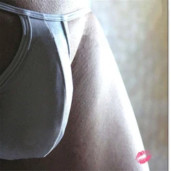 Mens Bikini Thongs Sexy Cock Pouch G-Strings Swim Bottoms Male Hipster Tangas T-back Cotton Panties Beach Sunbath Gay Underwear