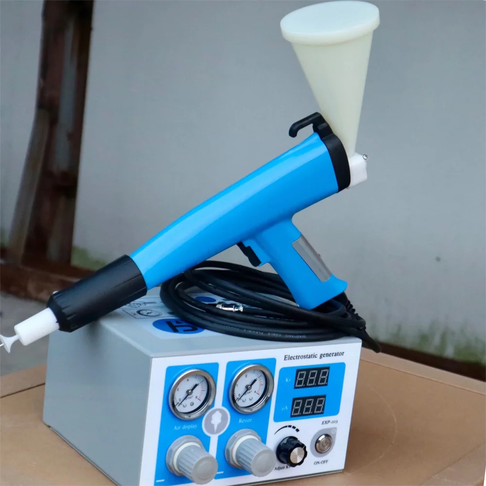 

Digital Electrostatic Powder Coating Testing Machine with Manual Powder Coating Spray Gun