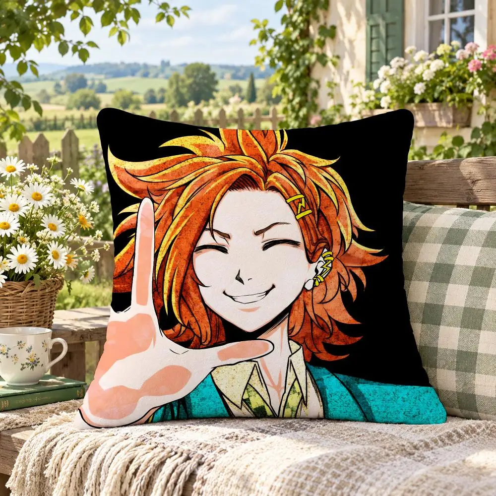 Game Mystery Y-Your Turn To Die Cushion Cover Soft Short Plush Anti-Mite Sofa Bedroom Den Car Dorm Decor Gifts