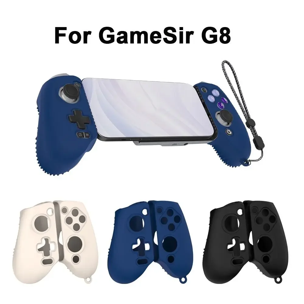 

CJ for GameSir G8 G8+G8 plus Silicone Shockproof Case Protective Cover with Rope Protector Handle Shell Protective Case