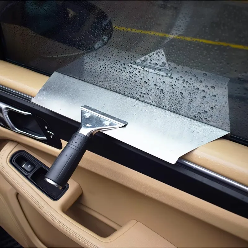 Window Film Squeegee Tool Speed Loader Carbon Fiber Vinyl Wrap Aid Accessory Car Cleaning Tucking Tint Scraper