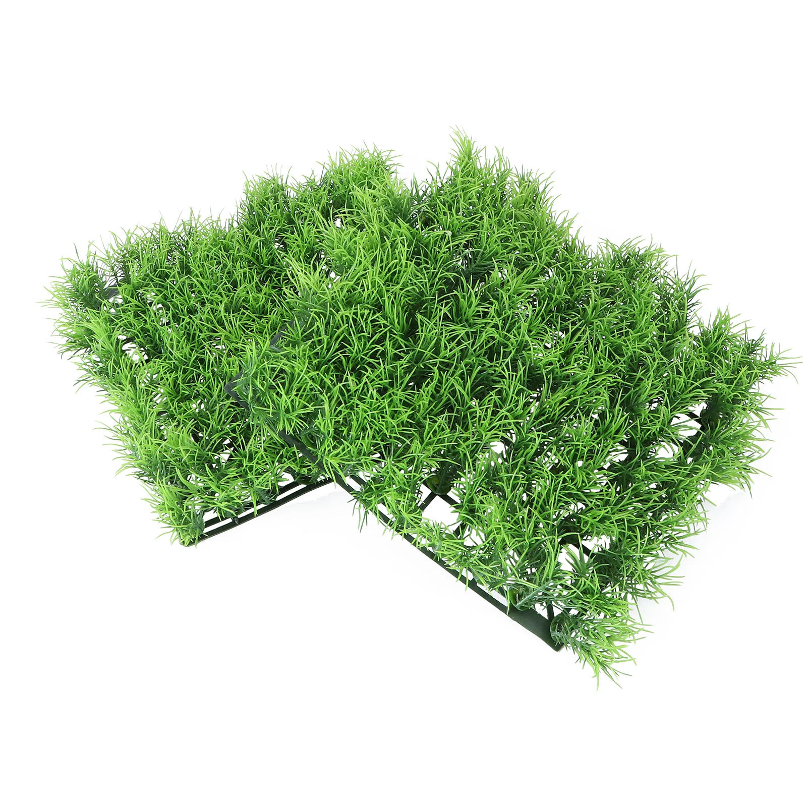 

2Pcs Plastic Aquatic Grass Vivid Micro Landscape Adornment Aquarium Fish Tank Decoration Bonsai Ornamental Home Office Decor