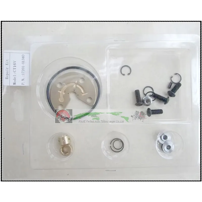 Turbo Repair Kit rebuild CT16V 17201-OL040 17201-30110 Turbocharger For TOYOTA HI-LUX Landcruiser VIGO3000 1KD-FTV 1KDFTV 3.0L