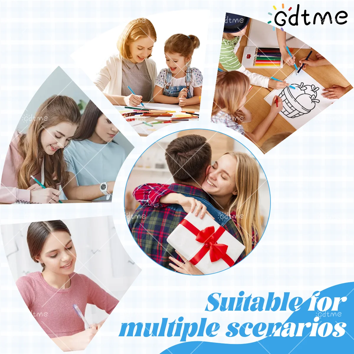 COZY AUTUMN Malbuch für Erwachsene mit 24 Seiten mit niedlichen, gemütlichen Tagesaktivitäten zur Entspannung, DIY-Mal- und Zeichenbücher – Detail 7