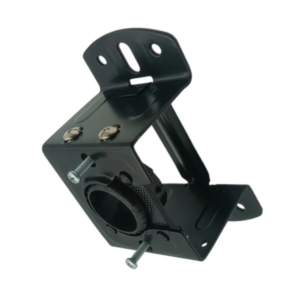 Black Iron Ceiling Fan Mounting Bracket With Aluminum Hanging Ball For Chandelier Light Base Installation Hook