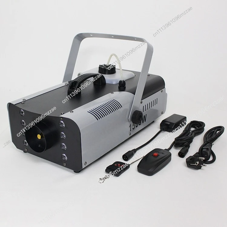 1500W Smoke Machine Small Portable Stage Wedding Smoke Sprayer LED Constant Temperature Full Color Smoke Sprayer
