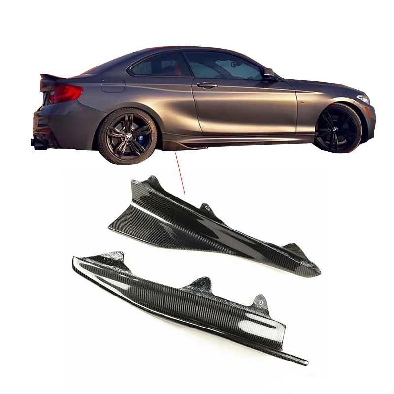 

Carbon Fiber Side Skirts For BMW F22 M2 M3 M4 F87 E90 E92 E60 M5 F10 G30 F23 F32 F36 F82 F30 sedan universal side corner