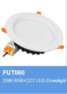 Milight AC100 - 240V 6W 9W 12W 15W 18W 25W RGB+CCT LED Downlight Waterproof Ceiling Spotlight FUT061 062 063 064 065 066 068 069