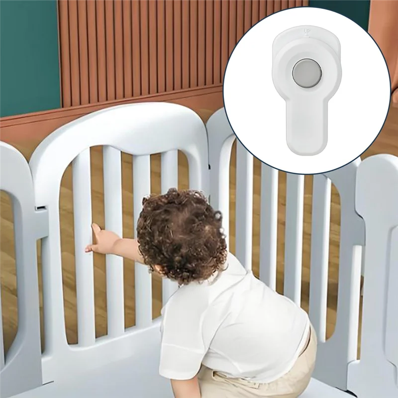 ABGI-10Pcs Safety Locks Oven Door Home Microwave Door Anti-Opening Clasp Fixer No-Hole Baby Locking Clasp Protective Locks