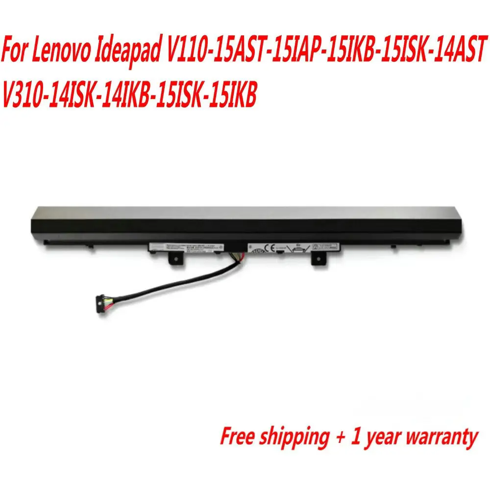 

L15L4A02 Laptop Battery For Lenovo Ideapad V110-15AST-15IAP-15IKB-15ISK-14AST V310-14ISK-14IKB-15ISK-15IKB L15S3A01