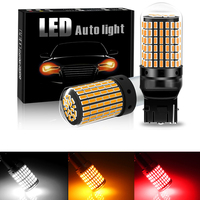 2 Pcs Signal Light 1156 BA15S P21W BAU15S PY21W T20 7440 W21W 7443 1157 P21 3157 T25 LED Bulbs 144smd led CanBus For Turn Lamp