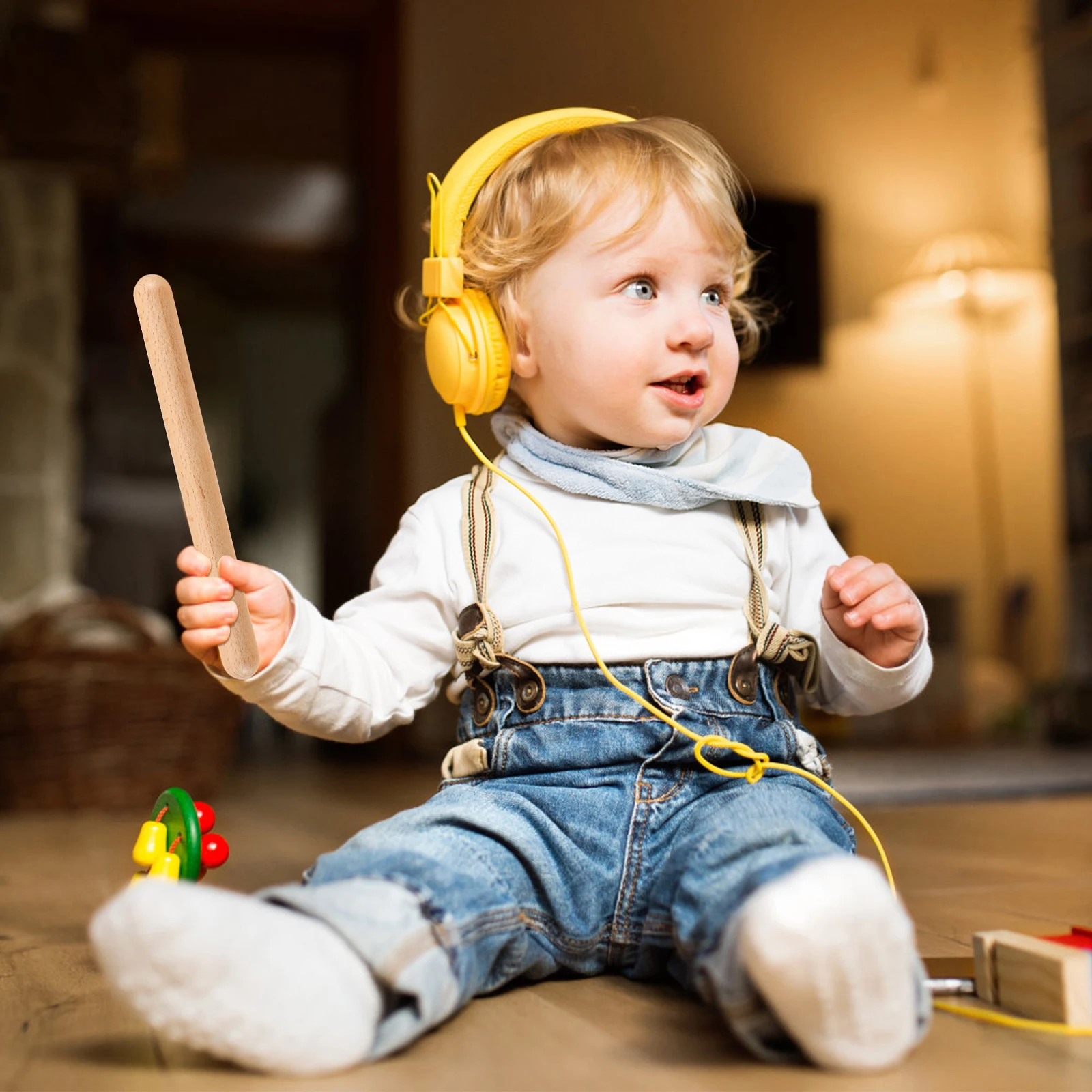 

20pcs Sticks Kids Instruments Percussion Toy Musical Sticks Educational Musical Playthings Learning Play