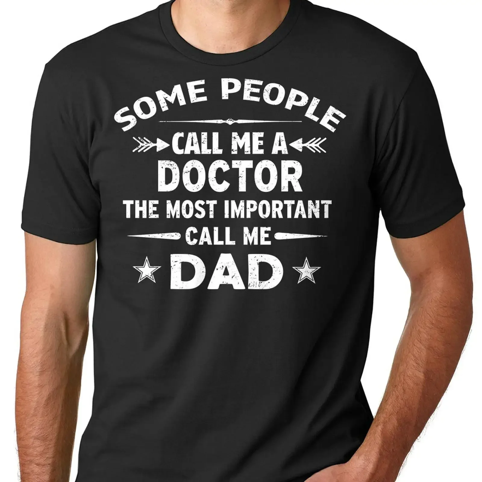 Doctor T shirt For Daddy Father amp 39 s Day Medic Family Dad Fathers MD vintage Washed streetwear Stylish Unisex fashion