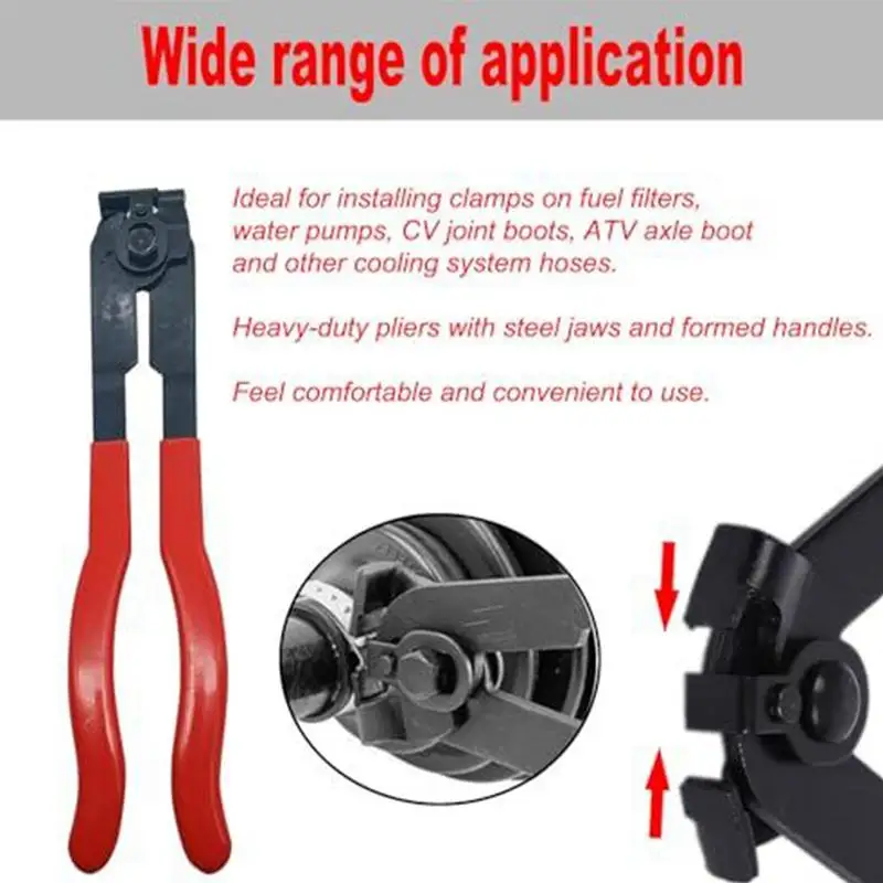 

Cv Axle Removal Tool Dust Cover Clip Removal Clamp Strong Grip Multi Function Ergonomic Gadget For Assembly Drilling Grinding