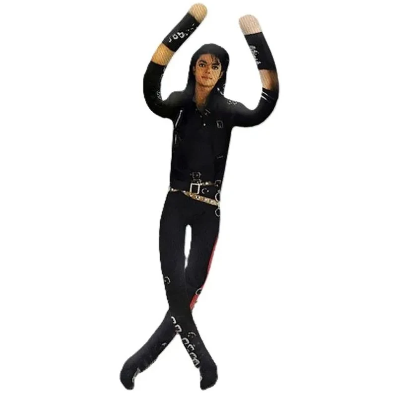 Anime Michael Jackson Cosplay Requisiten-Puppe Plüsch-Stoffpuppe Raumdekoration Abstrakte Gelenkbewegliche Requisiten Geschenk