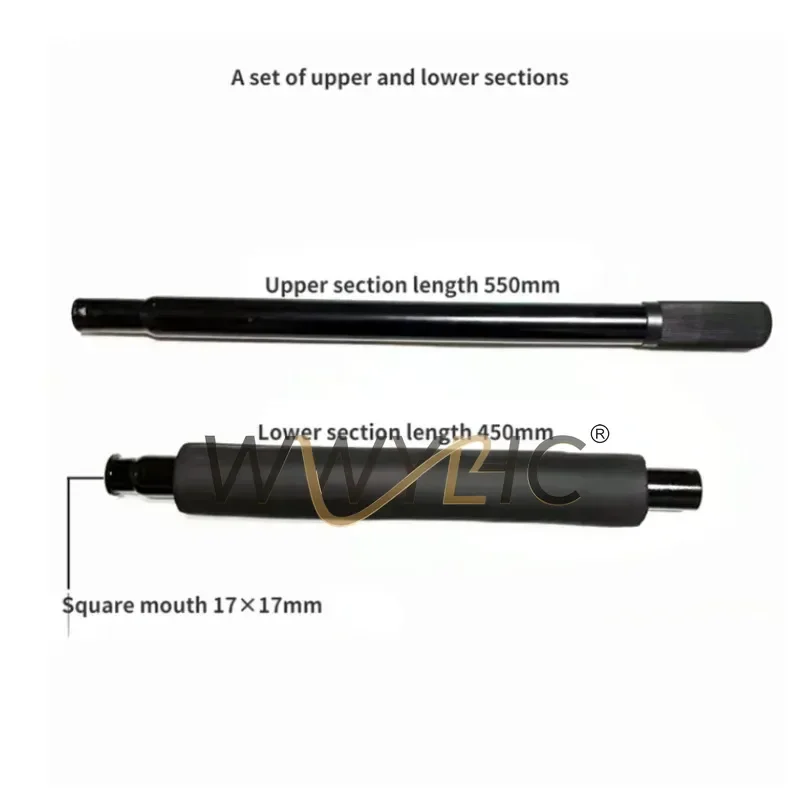 Suitable for 3 Ton Hydraulic Floor Jack Long Pressure Rod Double Pump Handle Accessories