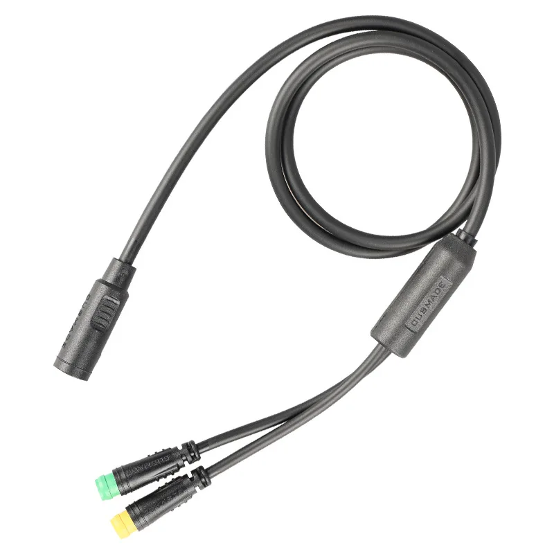 AliExpress NONE 1T2 Transfer Connector Ebike Motor Display Extended Cable for Bafang BBS01/02B BBSHD Waterproof Cable Thumb Throttle Cable