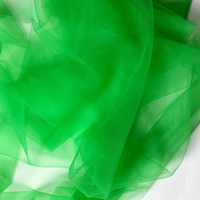 High‑Density Soft Tulle Mesh Fabric Sheer Net Cloth for Wedding Drapery Bridal Gown Skirt & Handmade DIY Sewing Material view 6
